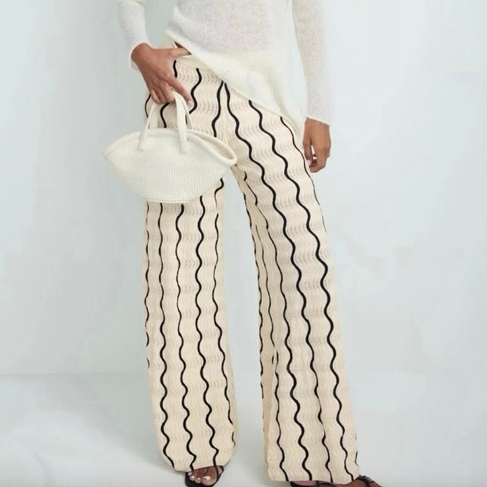 Tanya Taylor Lesley Knit Pants XS